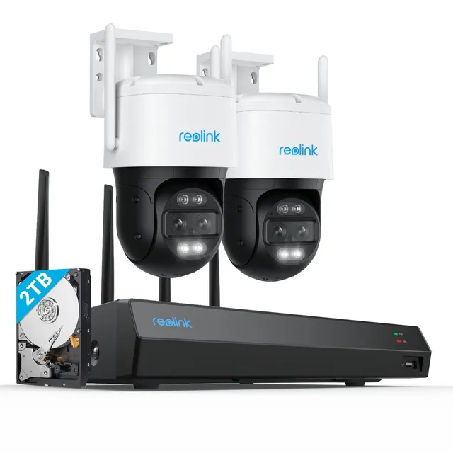 reolink-rlk12-800wtm2-kit-4k-ptz-wi-fi-6-8mp-360-avec-nvr-12ch-2to image 1