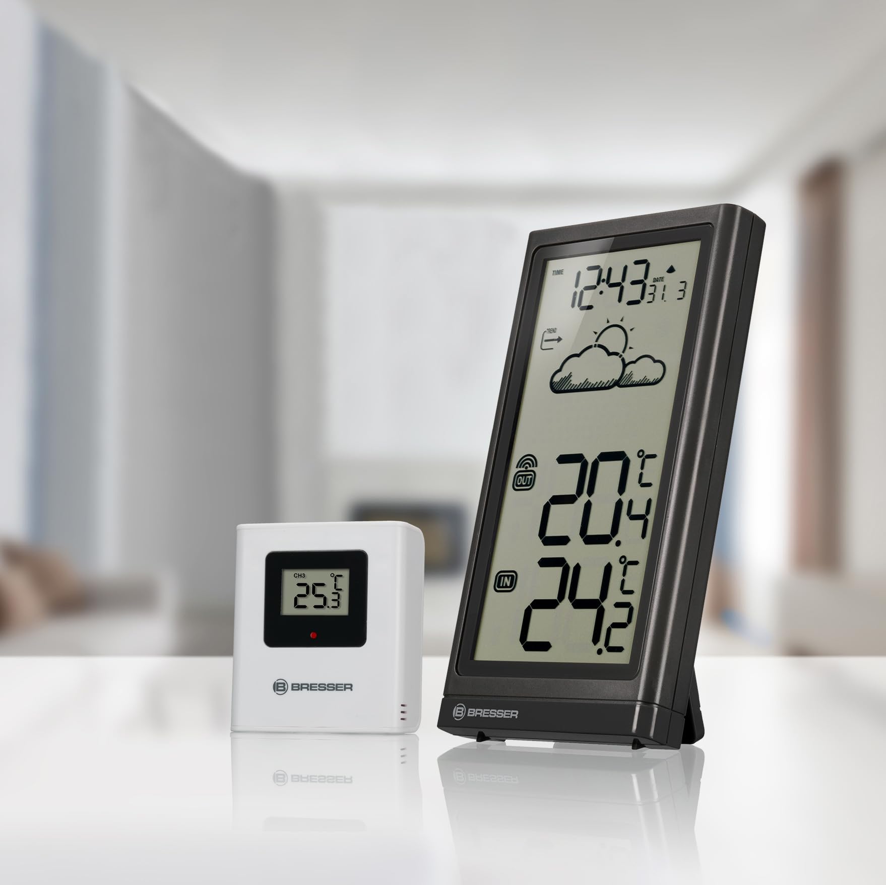 bresser-meteo-temp-7004200-station-m-t-o-sans-fil-noir image 2