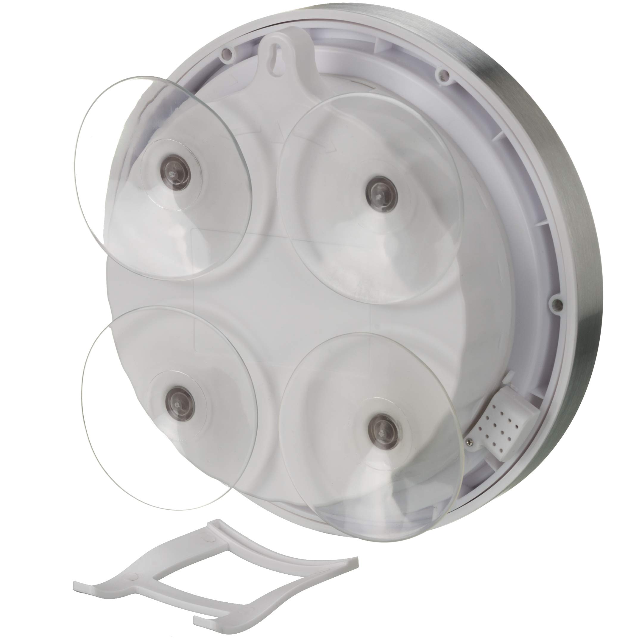 bresser-horloge-salle-de-bain-radio-pilot-e-17-cm-blanc image 3