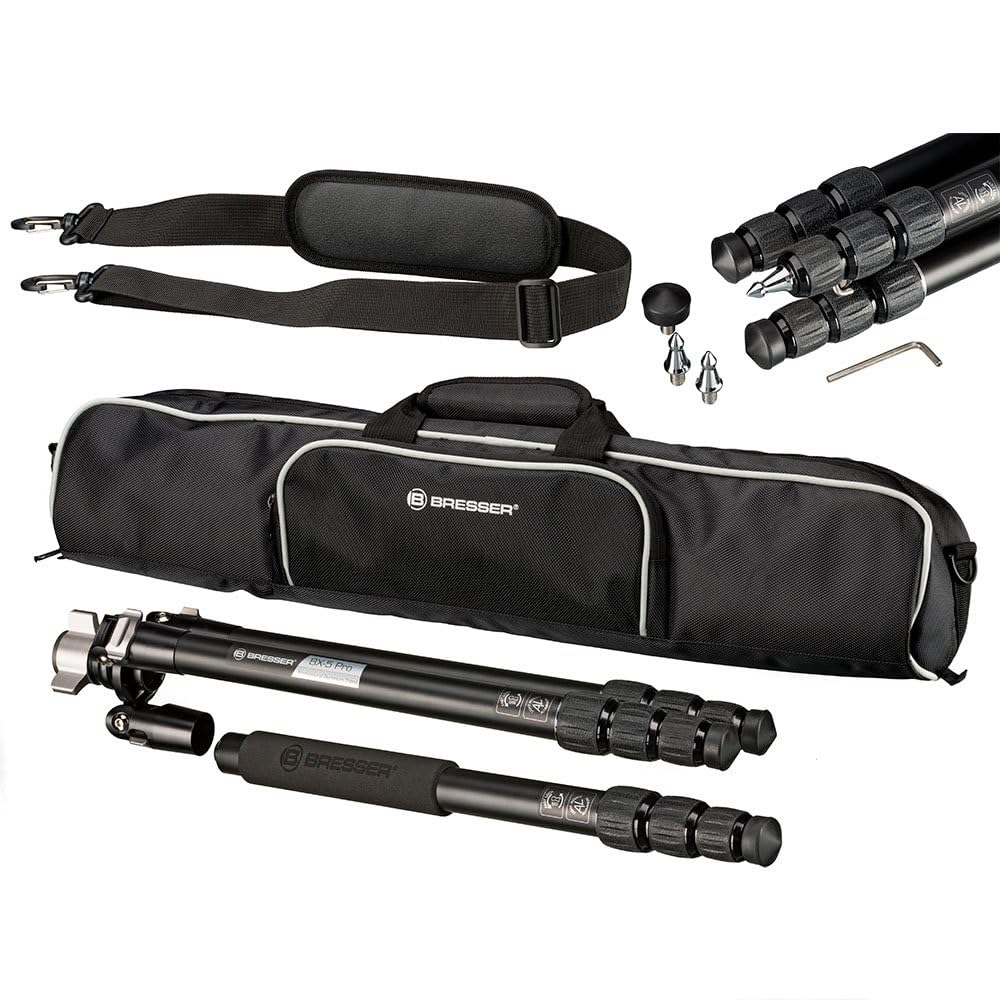 bresser-bx-25-pro-tr-pied-photo-avec-rotule-et-monopode-jusqu-15-kg image 2