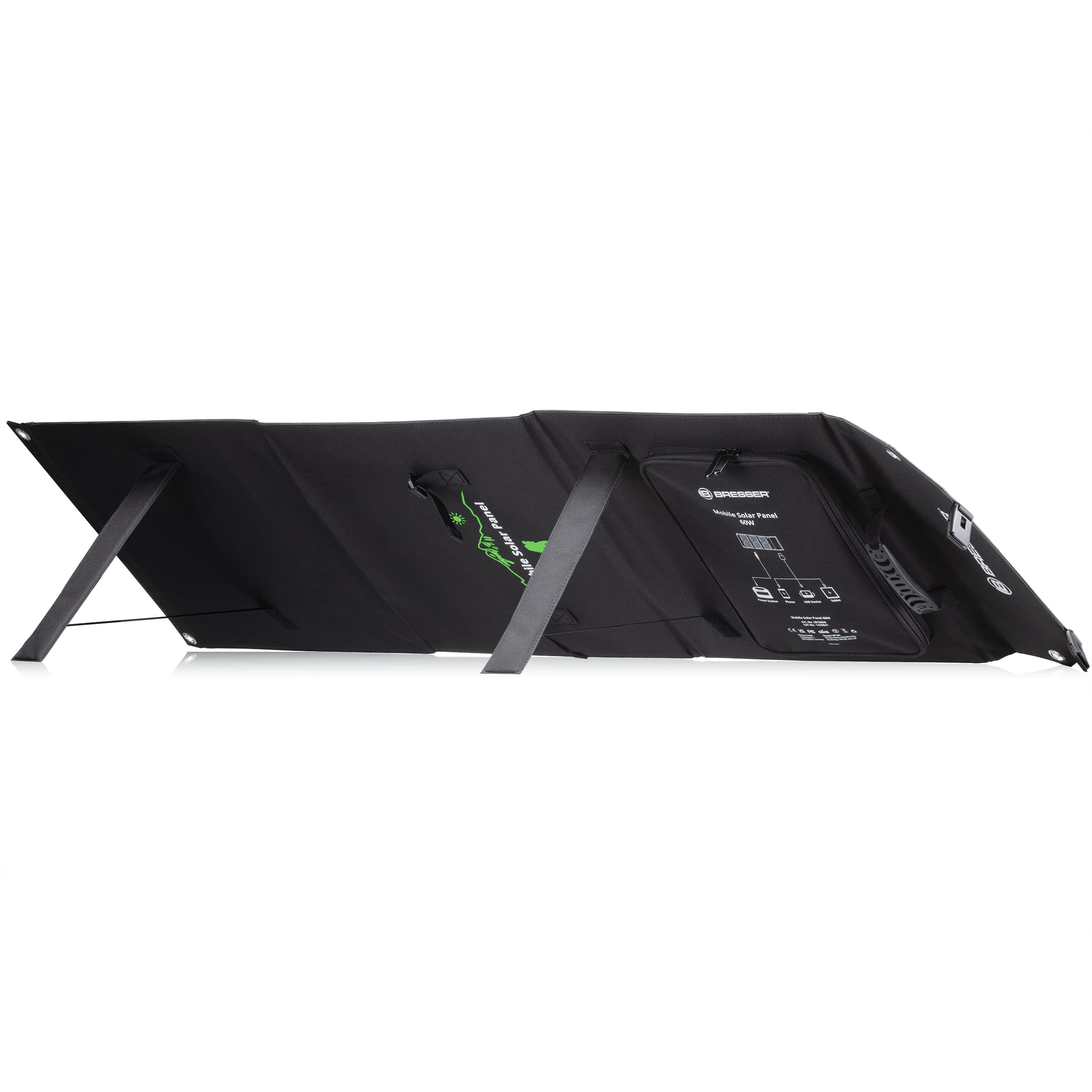 bresser-chargeur-solaire-60-w-1x-cc-3x-usb-a-dont-qc-3-0-pliable image 8