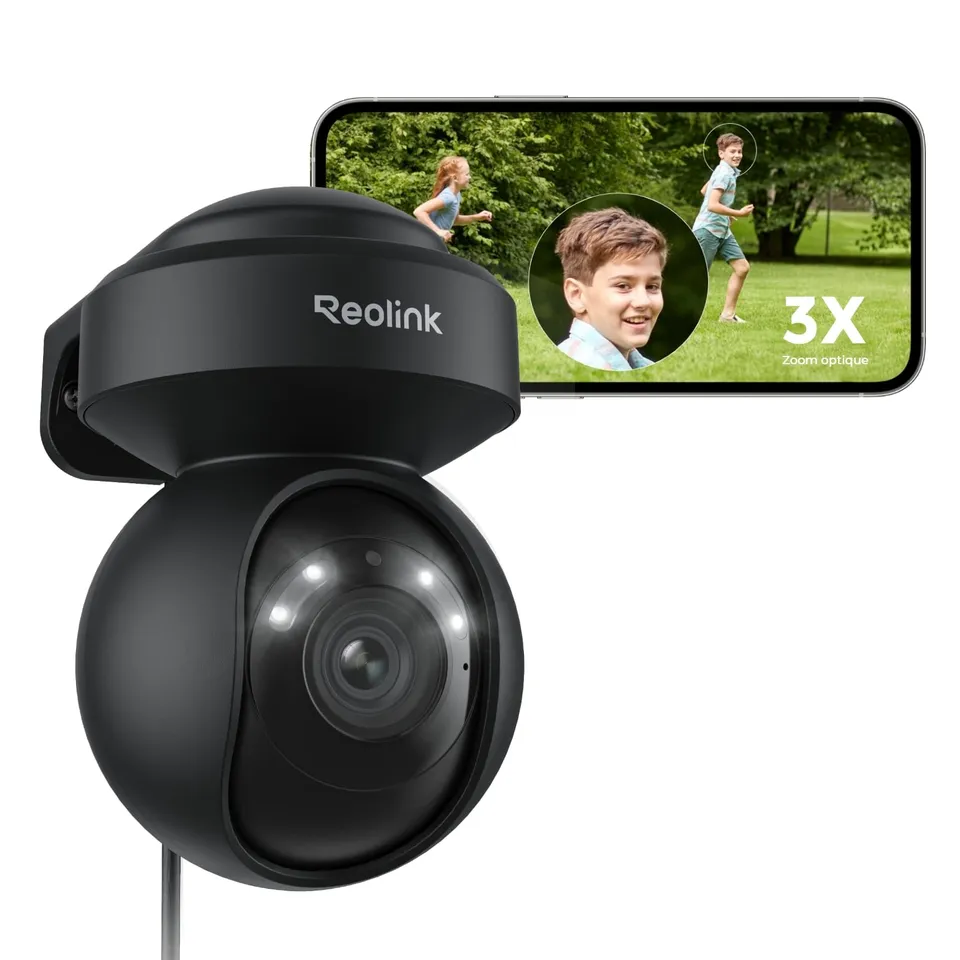 reolink-e1-outdoor-cam-ra-surveillance-wifi-ext-rieure-5mp-ptz image 1