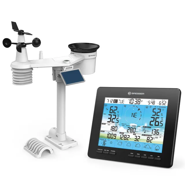 bresser-4cast-pro-wlan-station-m-t-o-7-en-1-solaire-pr-visions-6-jours image 1
