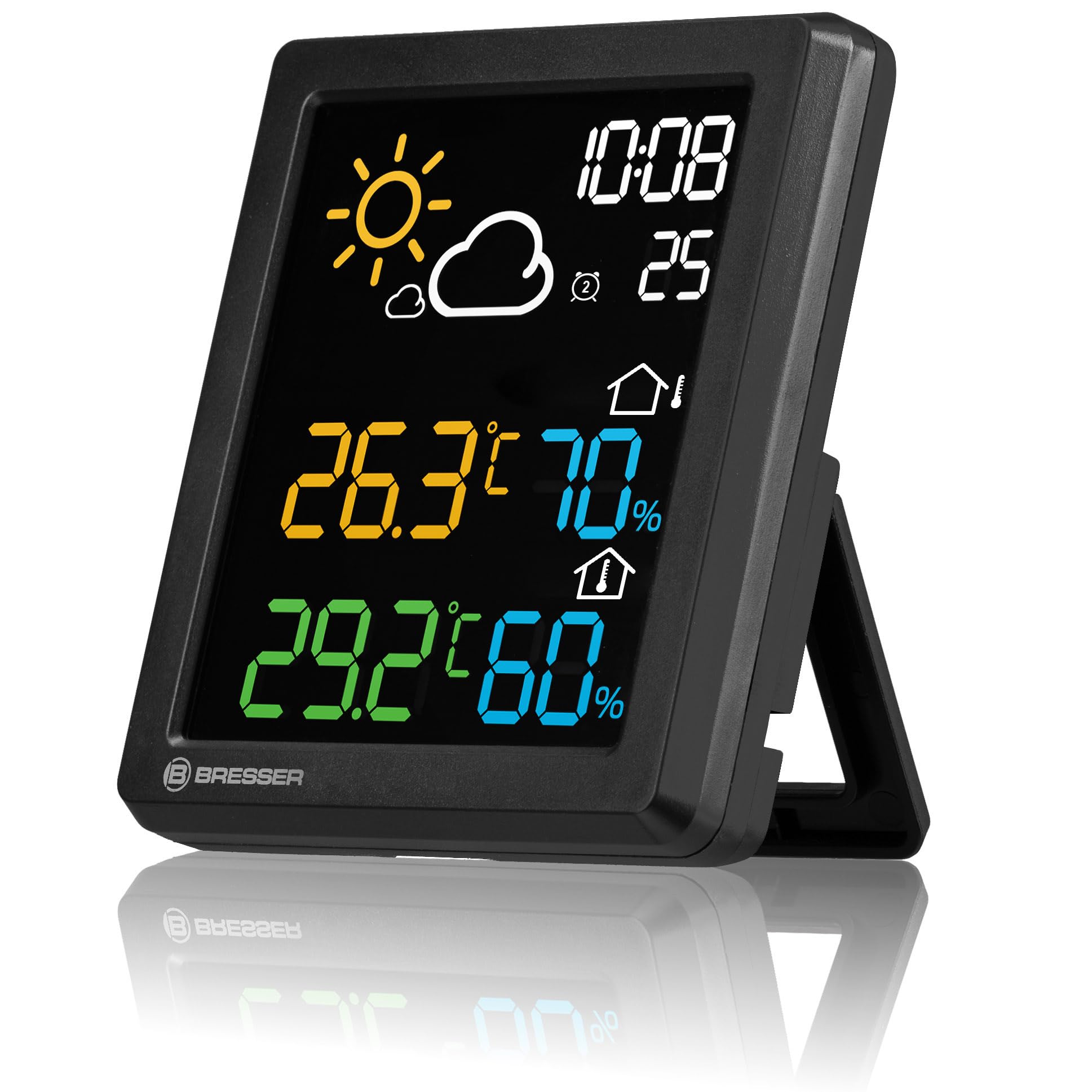 bresser-meteocast-pico-station-m-t-o-couleur-noire-avec-capteur-thermo-hygro image 3