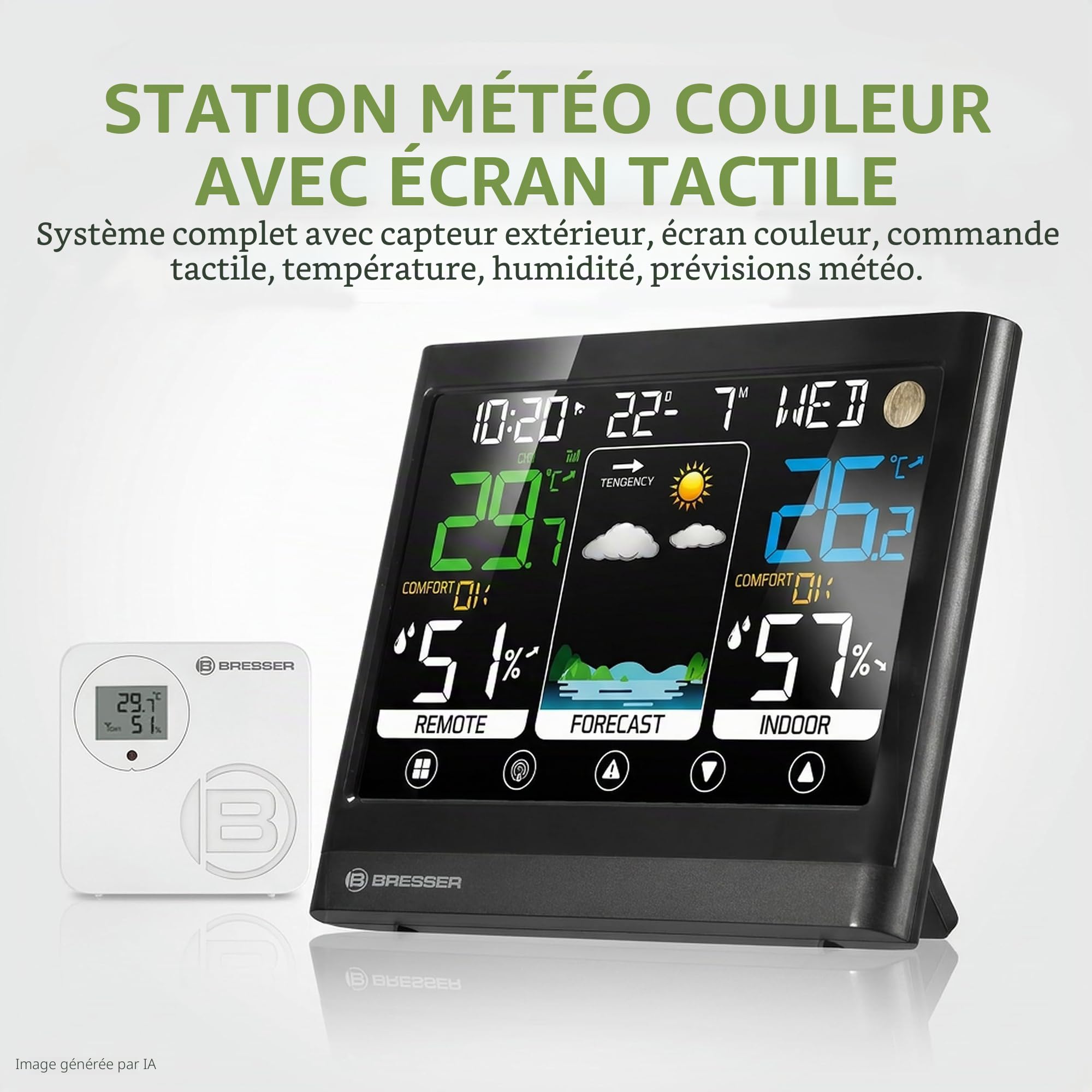 bresser-meteotemp-bf-station-m-t-o-sans-fil-cran-tactile-couleur-avec-capteur-ex image 2