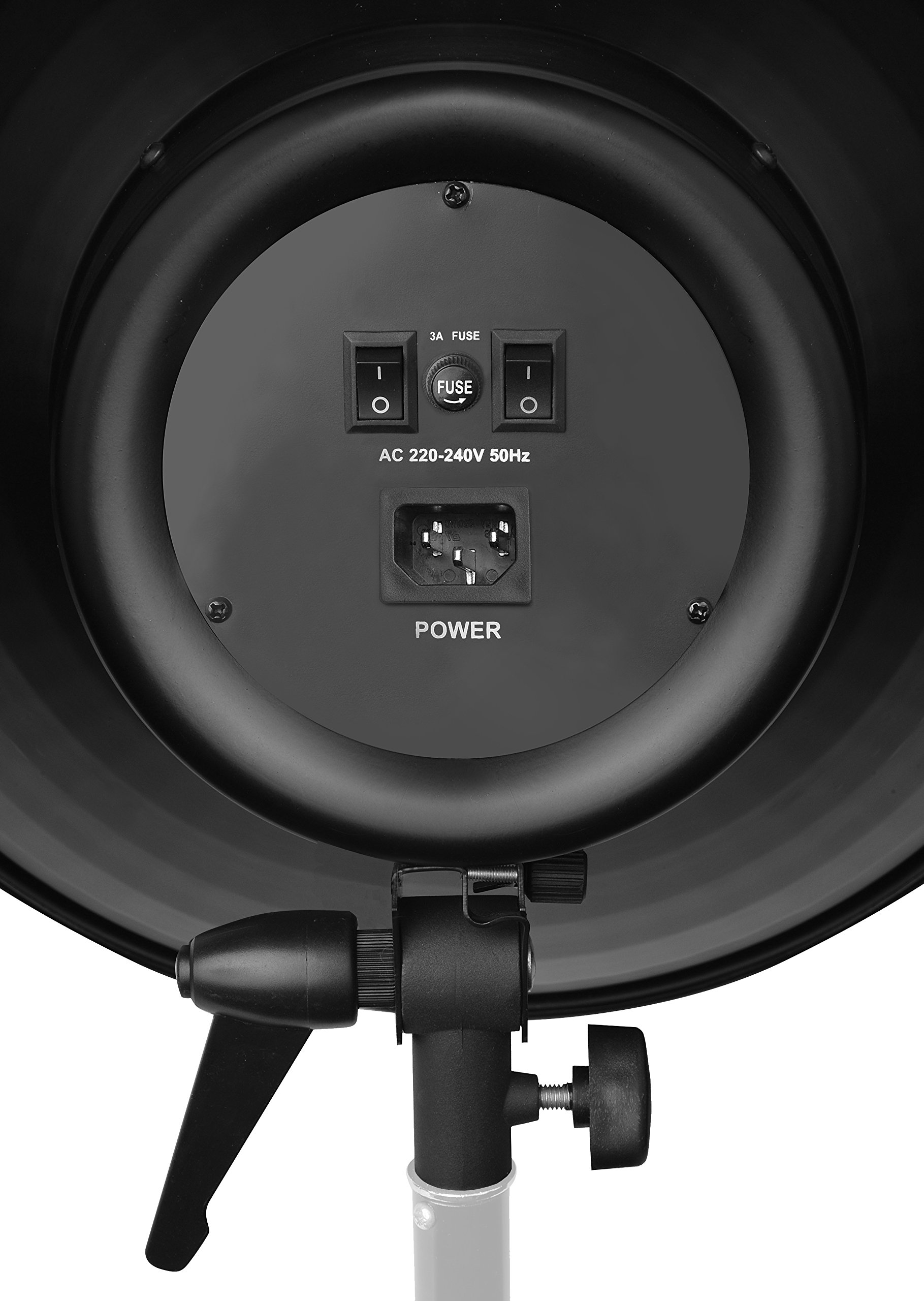 bresser-support-05-lampe-studio-avec-r-flecteur-38-cm-pour-4-ampoules-e27 image 2