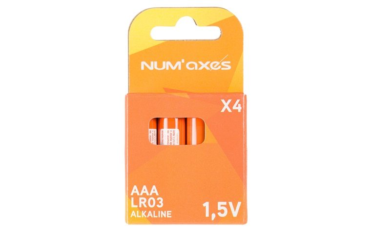 num-axes-pack-de-4-piles-alcalines-aaa-lr03-1-5v-1300-mah image 1