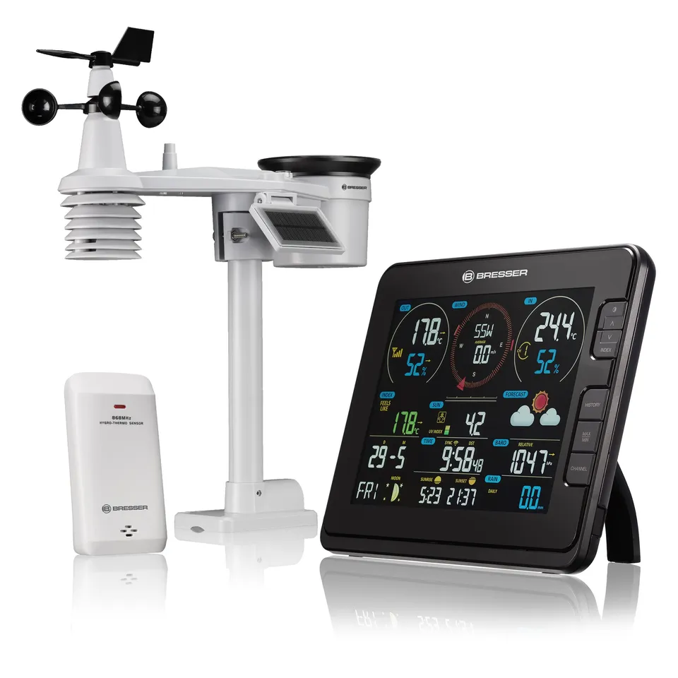 bresser-station-m-t-o-sans-fil-wifi-pro-7-en-1-avec-cran-couleur-8 image 1