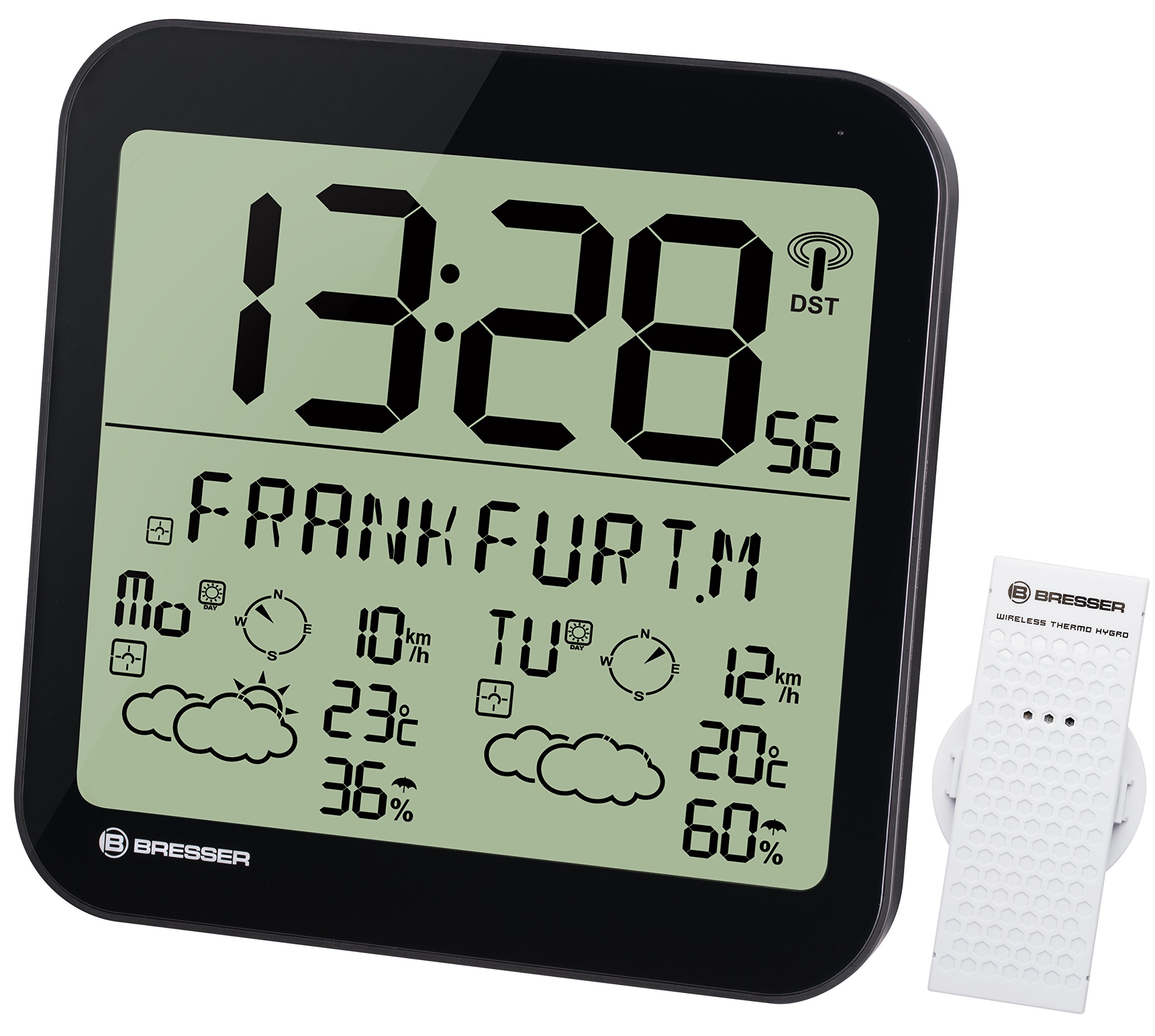 bresser-station-m-t-o-lcd-avec-horloge-radio-pilot-e-pr-visions-4-jours-r-sistan image 1
