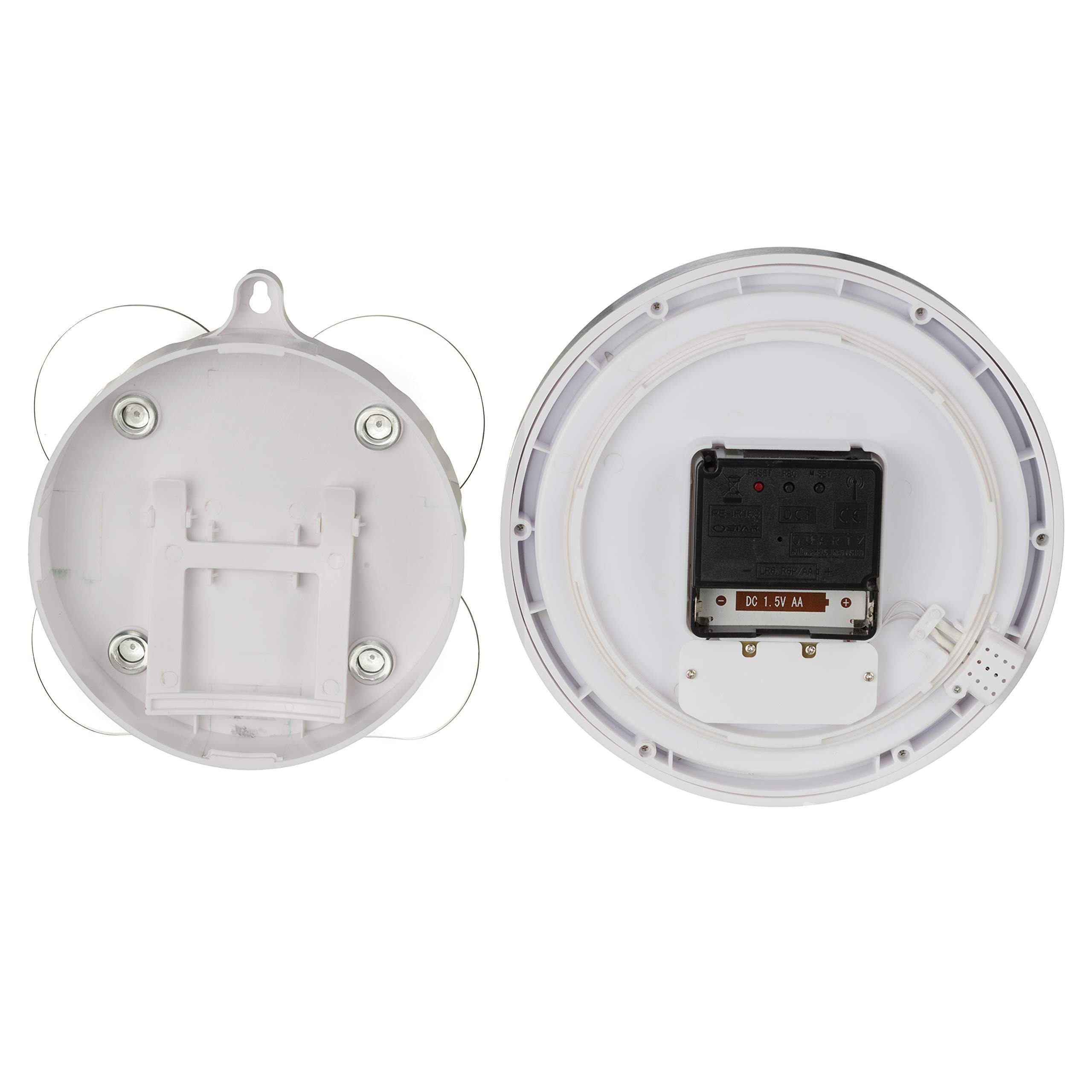 bresser-horloge-salle-de-bain-radio-pilot-e-17-cm-blanc image 4