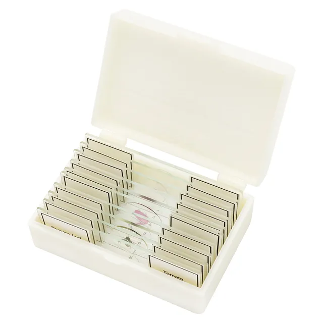 bresser-lames-pr-par-es-professionnelles-x10-chantillons-color-s-bo-te-plastique image 1