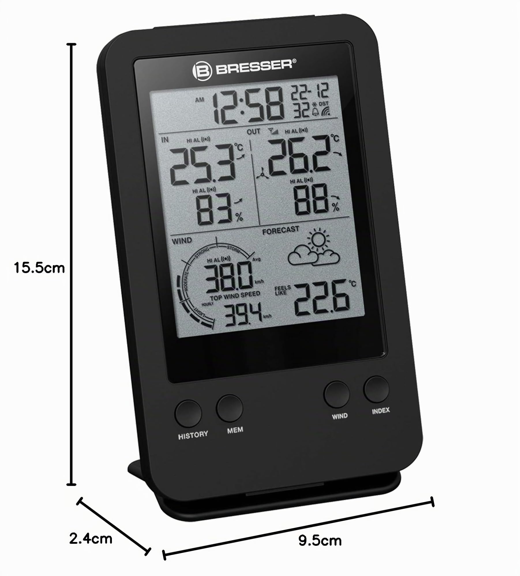bresser-an-mom-tre-3-en-1-station-m-t-o-sans-fil-avec-cran-noir-et-blanc-sans-wi image 7