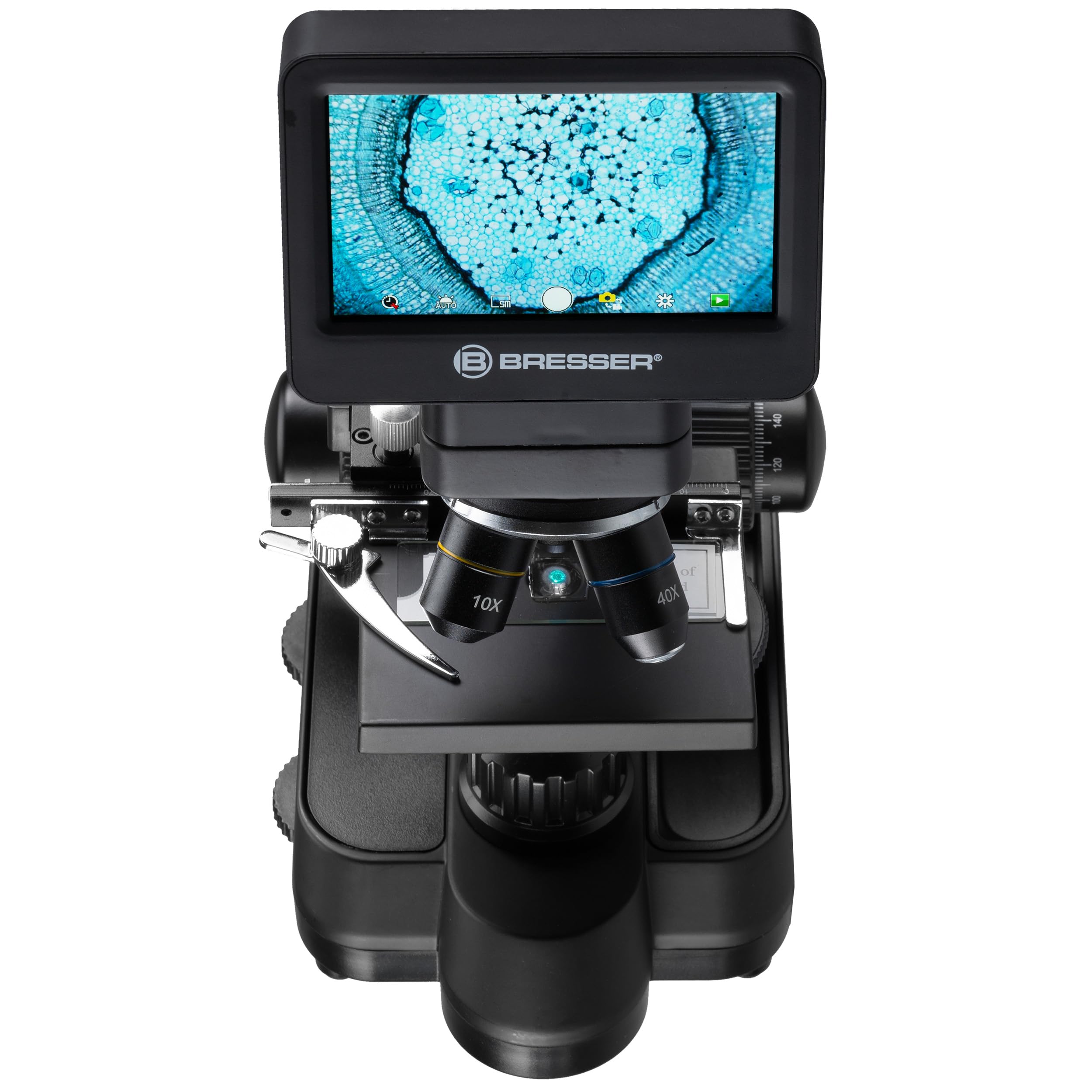 bresser-biolux-touch-microscope-lcd-5mp-cole-et-loisirs-table-m-canique-hdmi-usb image 3