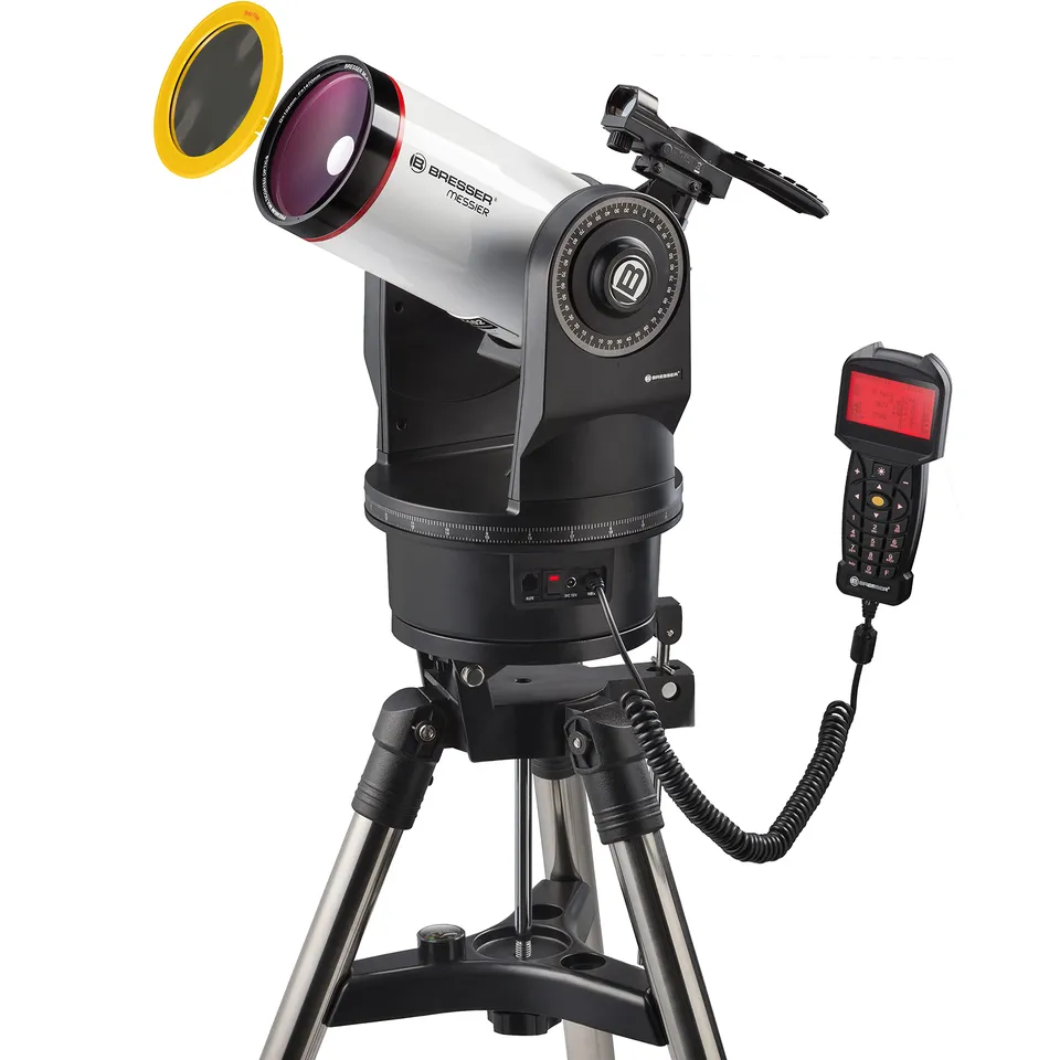 bresser-messier-mcx-102-t-lescope-maksutov-cassegrain-goto-102-1470-mm-avec-mont image 1