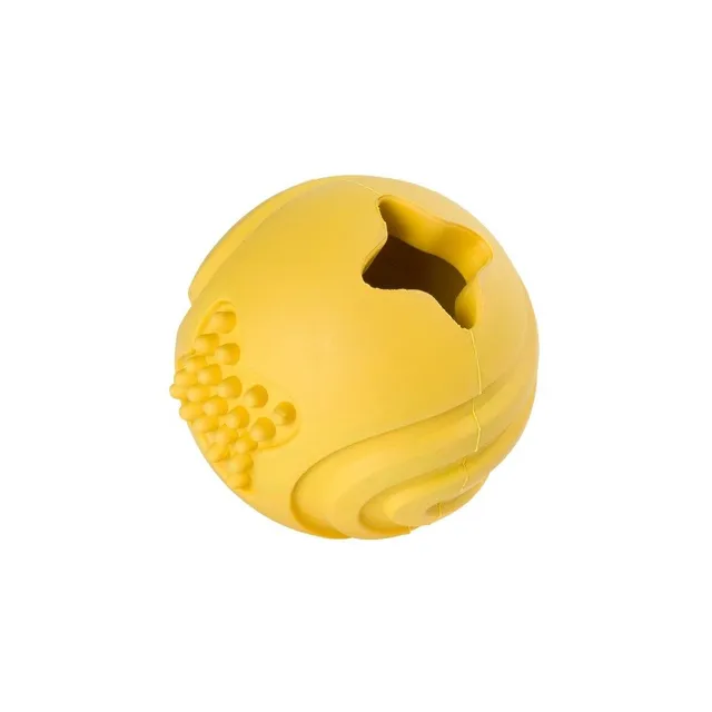 num-axes-dispenser-ball-jouet-distributeur-de-friandises-pour-chien-en-caoutchou image 1