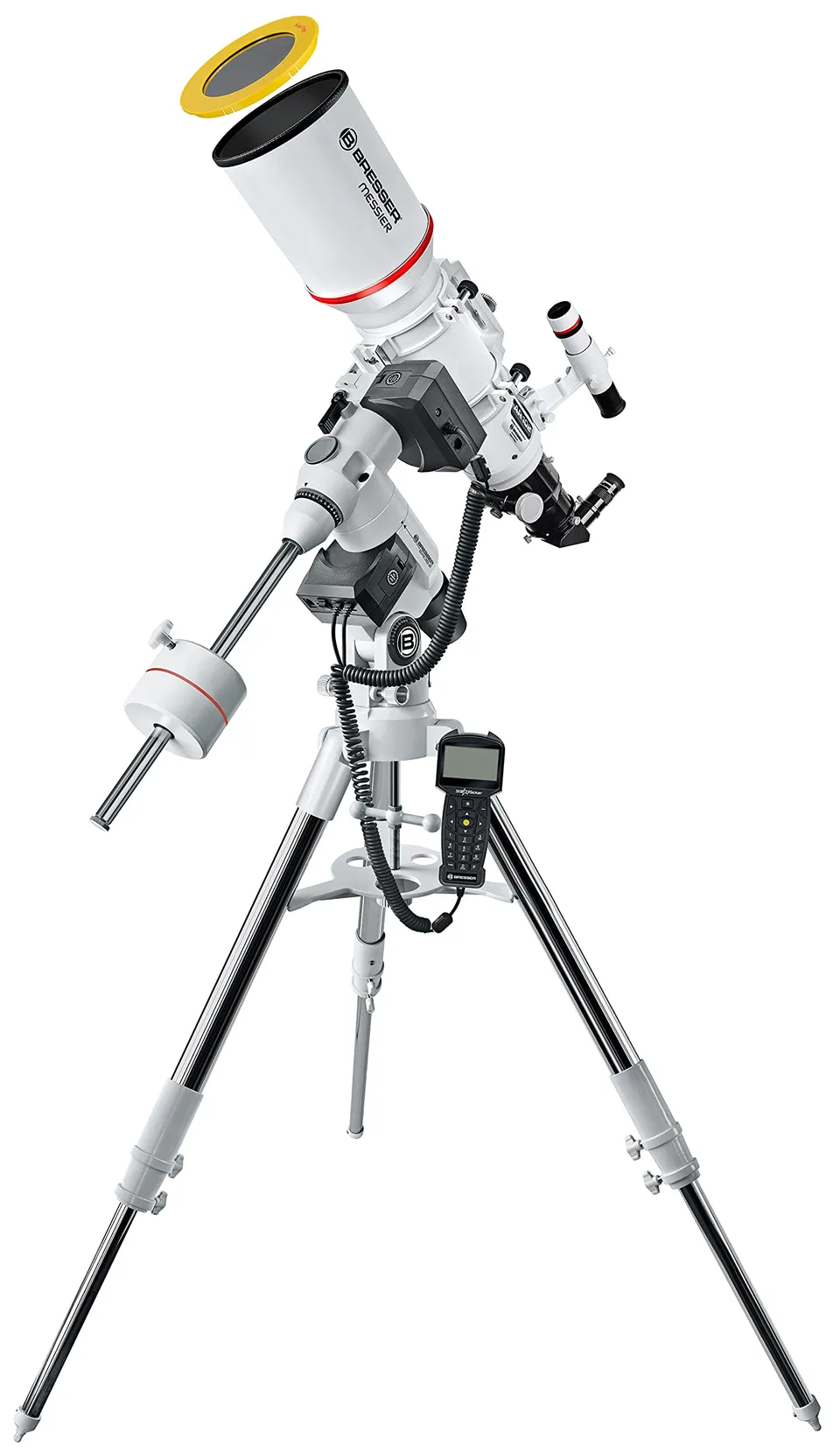 bresser-messier-ar-102s-600-exos-2-eq-5-goto-t-lescope-blanc image 1