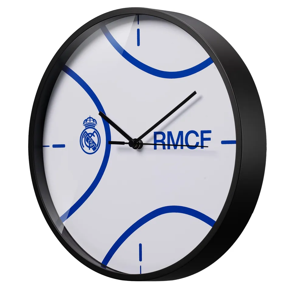 bresser-horloge-murale-real-madrid-25-cm-mouvement-quartz-silencieux image 1