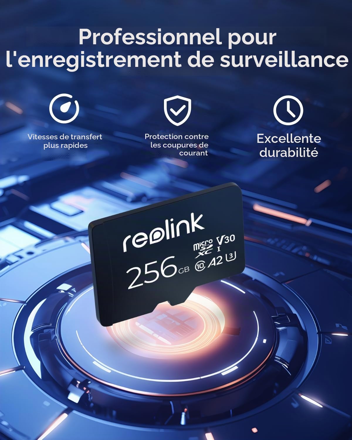 reolink-carte-microsdxc-256-go-uhs-i-u3-a2-classe-10-pour-cam-ra-de-surveillance image 3