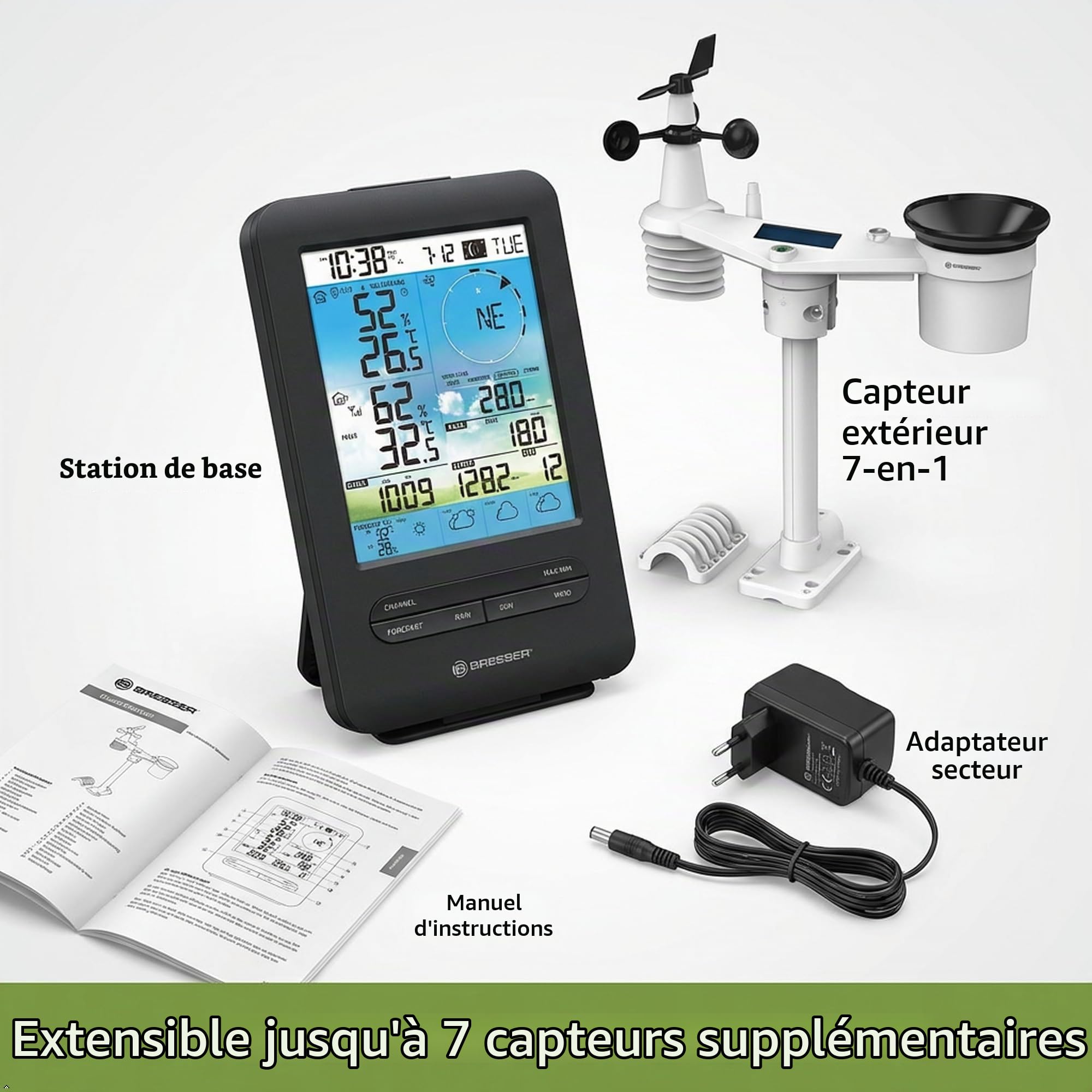 bresser-4cast-4-jours-centre-m-t-o-wlan-wifi-capteur-7-en-1-cran-compact image 5