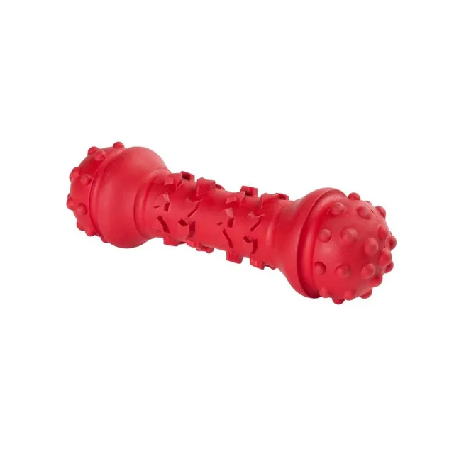 num-axes-dumbbell-jouet-m-cher-pour-chien-en-caoutchouc-naturel image 1