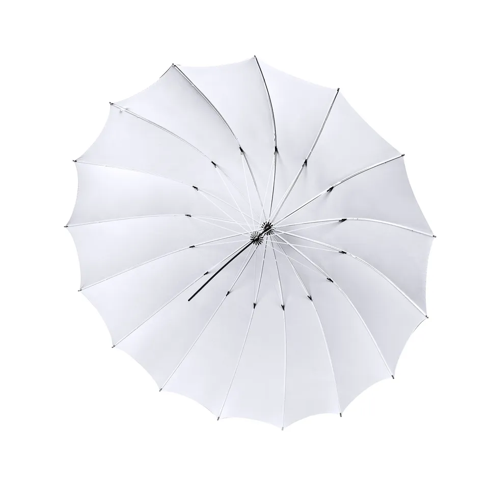 bresser-f000133-jumbo-parapluie-translucide-blanc-135-cm image 1