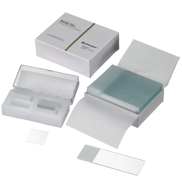 bresser-lot-de-50-lames-pr-par-es-100-lamelles-verre-boro-3-3 image 1