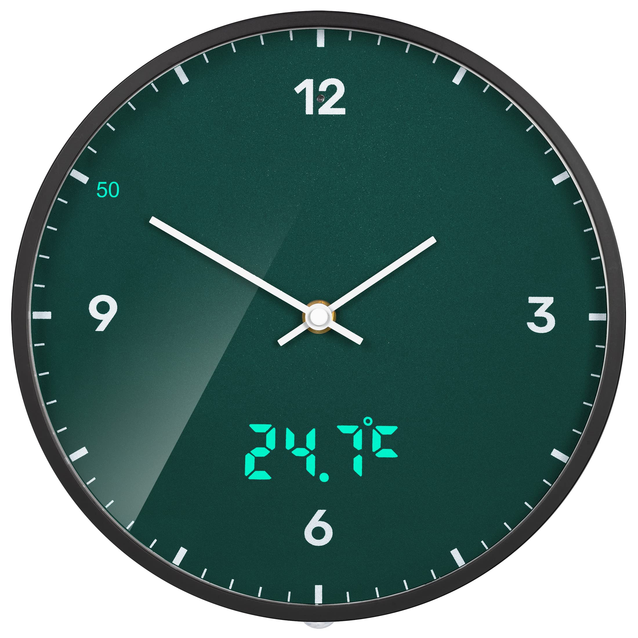 bresser-mytime-ledsec-horloge-murale-radio-pilot-e-24-cm-affichage-led-secondes- image 2