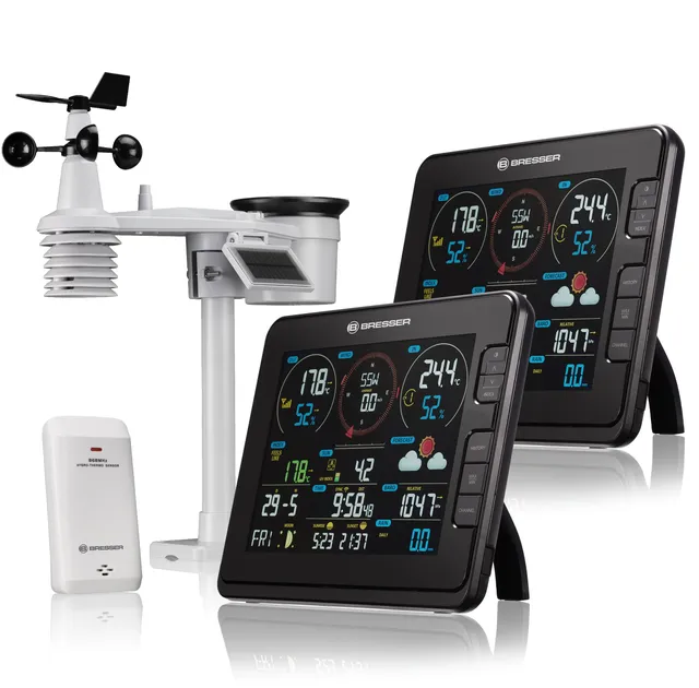 bresser-station-m-t-o-wi-fi-professionnelle-7-en-1-avec-2-stations-de-base-coule image 1