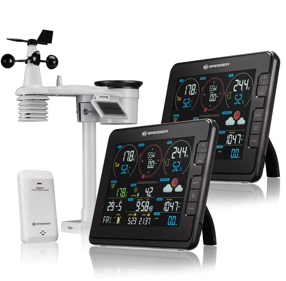 bresser-station-m-t-o-wi-fi-professionnelle-7-en-1-avec-2-stations-de-base-coule image 1