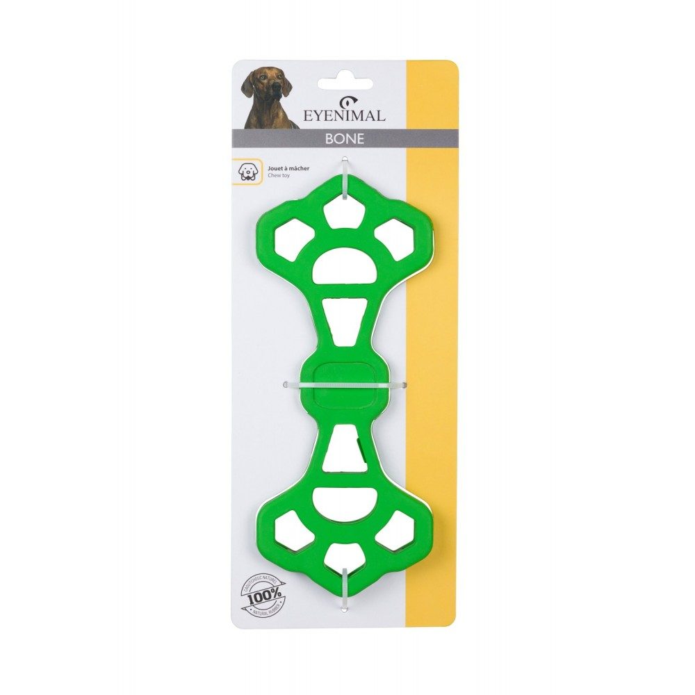 num-axes-bone-jouet-m-cher-pour-chien-en-caoutchouc-naturel image 2