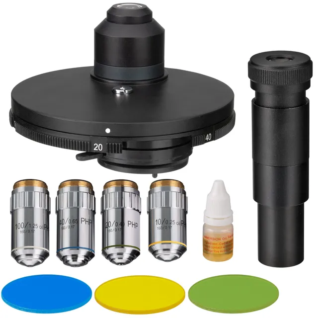 bresser-5942750-ensemble-contraste-de-phase-pour-microscopes-s-rie-57-4-objectif image 1