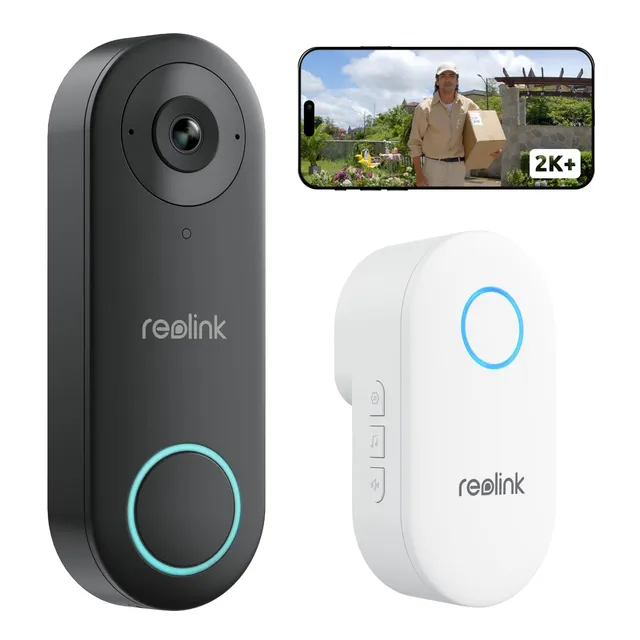 reolink-sonnette-vid-o-filaire-5mp-wifi-2-4-5-ghz-carillon-reconditionn image 1