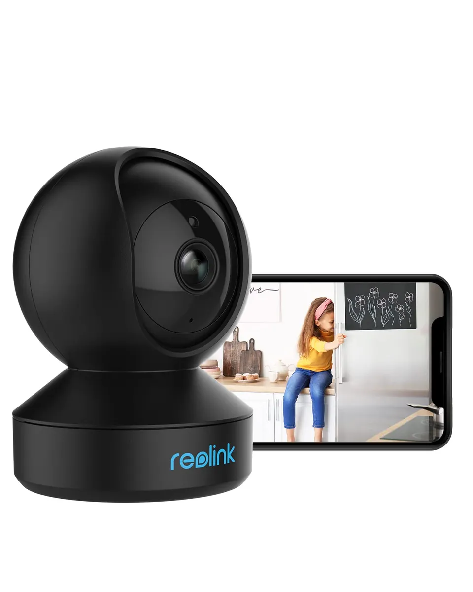 reolink-e1-noire-cam-ra-de-surveillance-wifi-int-rieure-3mp-2k-ptz-b-b image 1