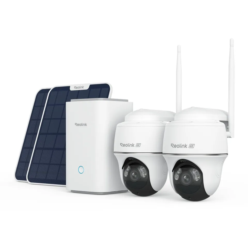 reolink-kit-4k-cam-ras-ext-rieures-sans-fil-360-suivi-auto-avec-home-hub-vision- image 1