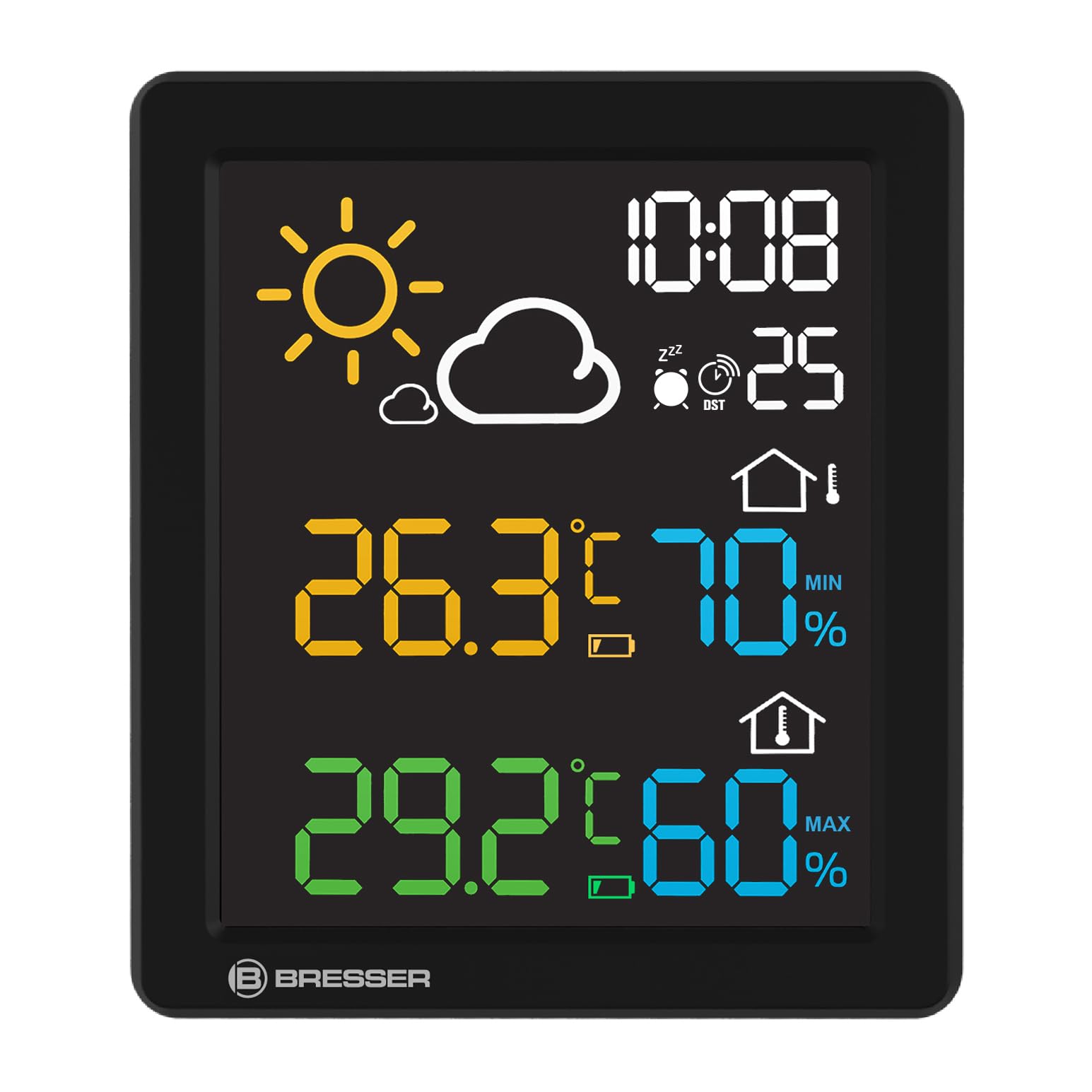 bresser-meteocast-pico-station-m-t-o-couleur-noire-avec-capteur-thermo-hygro image 5