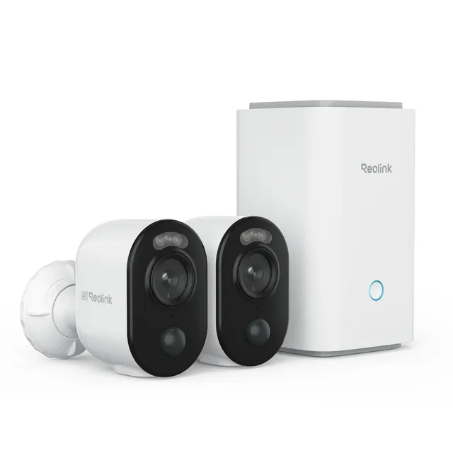 reolink-kit-cam-ras-surveillance-sans-fil-4k-home-hub-batterie-5-mois image 1