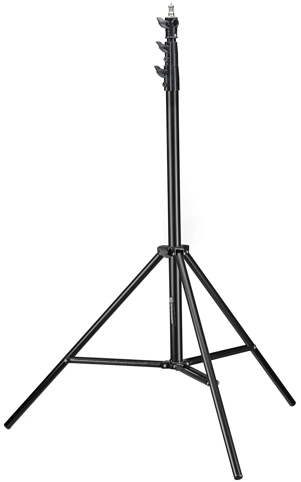 bresser-br-tp280-tr-pied-d-clairage-aluminium-120-280-cm-pneumatique-noir image 1