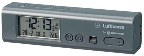 bresser-lufthansa-r-veil-radio-pilot-horloge-mondiale-62-villes-lampe image 8