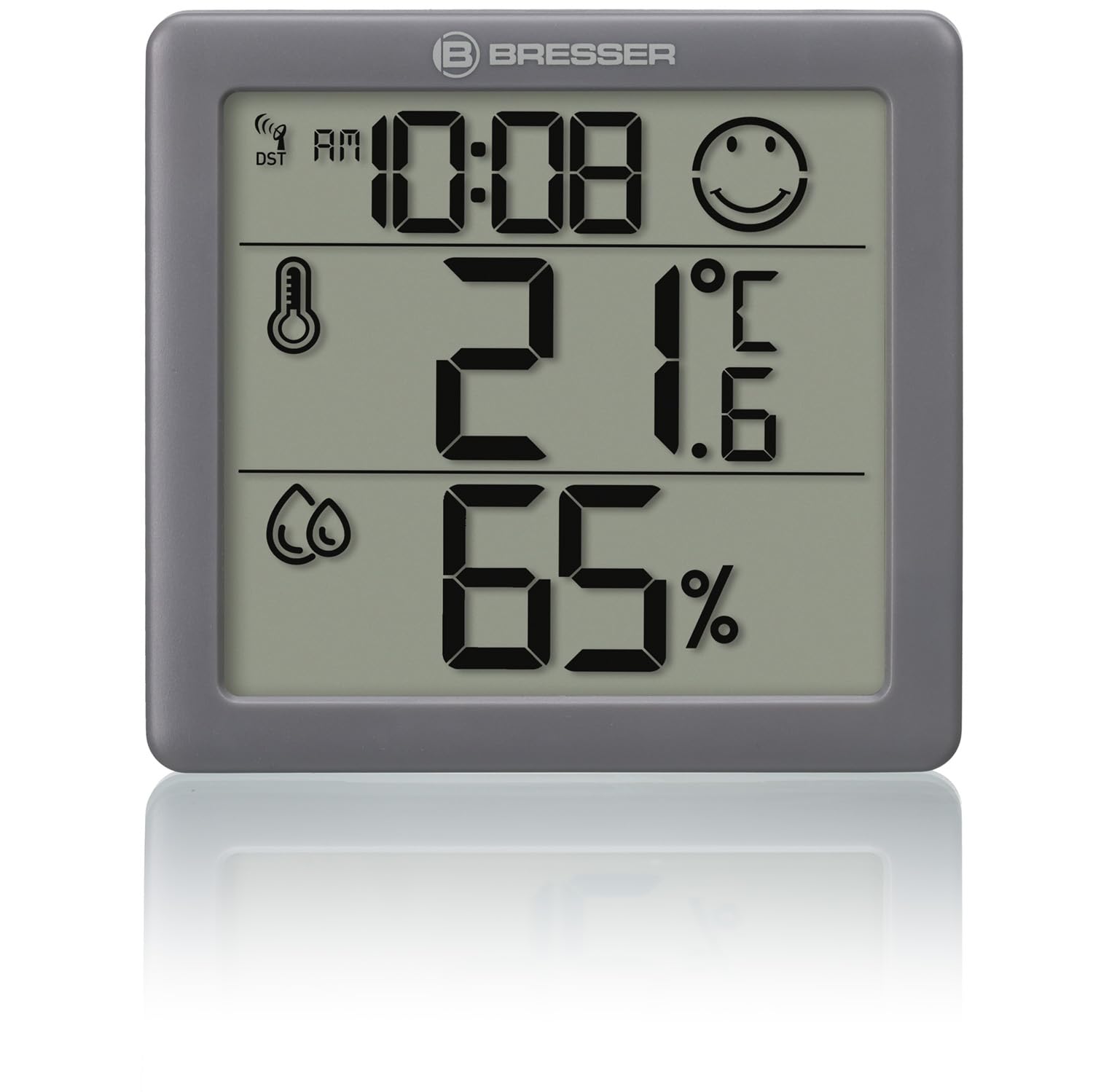 bresser-climate-smile-lot-de-2-thermo-hygrom-tres-smiley-poser-ou-fixer-au-mur-h image 3