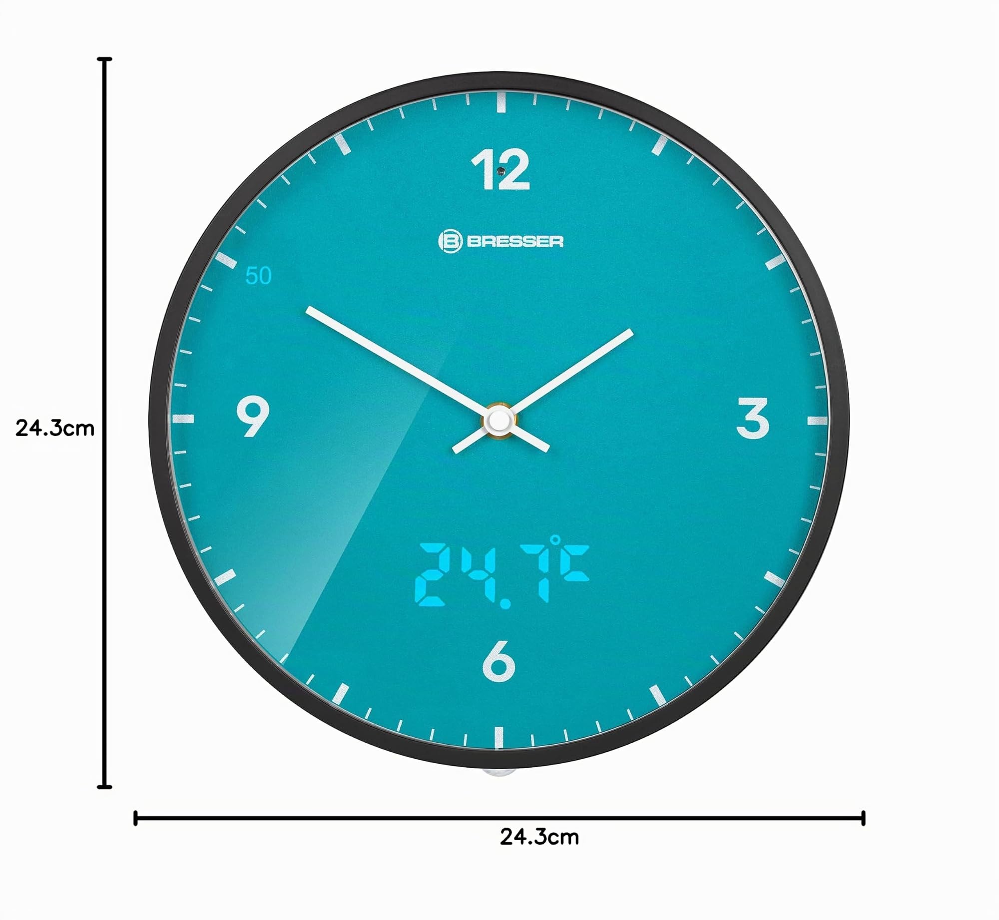 bresser-mytime-ledsec-horloge-murale-radio-pilot-e-24-cm-bleu-ciel image 8