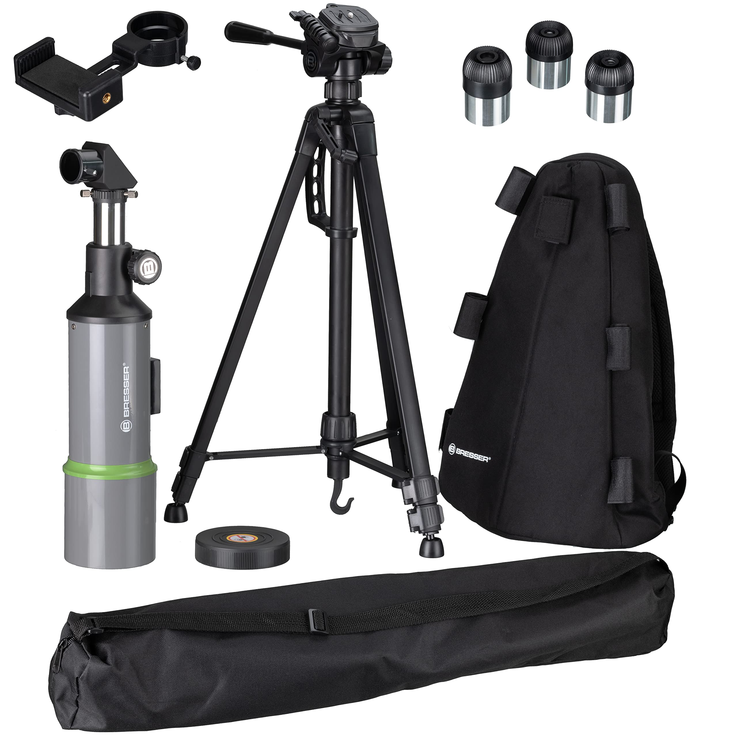 bresser-night-explorer-80-400-t-lescope-astronomique-avec-smartphone-et-sac-dos image 2