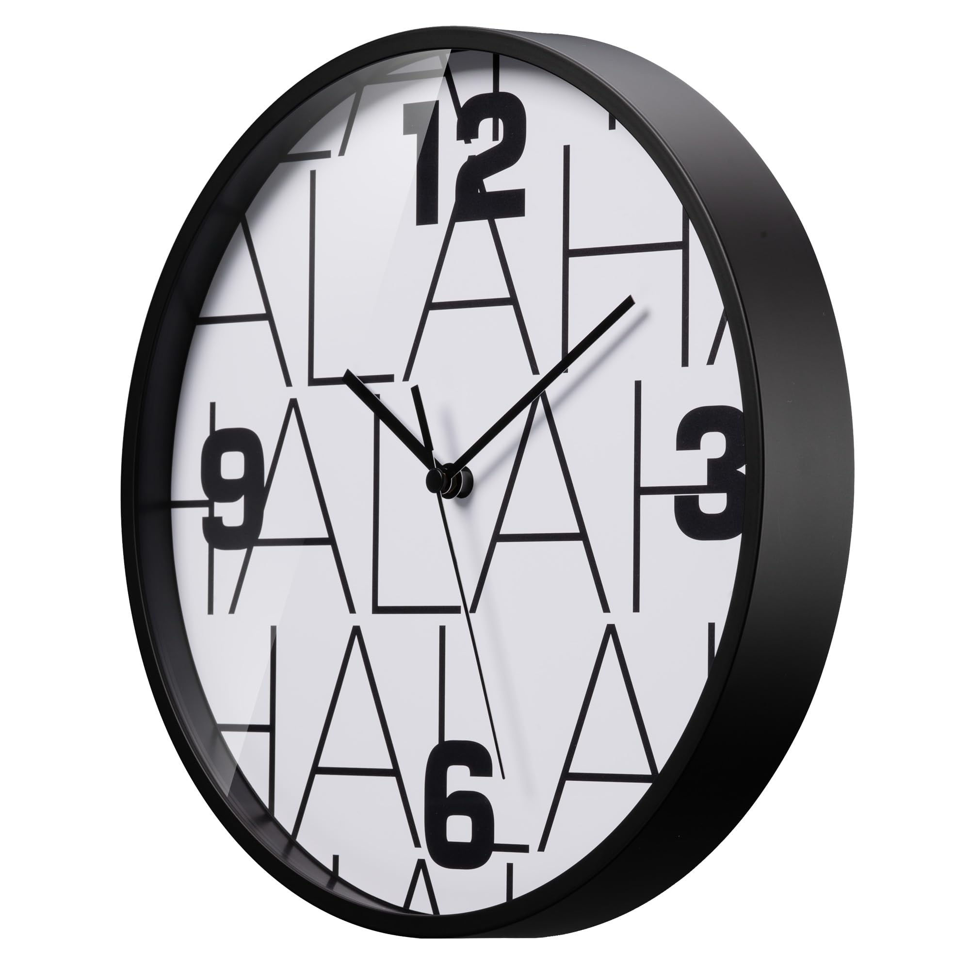bresser-horloge-murale-real-madrid-25-cm-hala-madrid-noir-et-blanc image 1