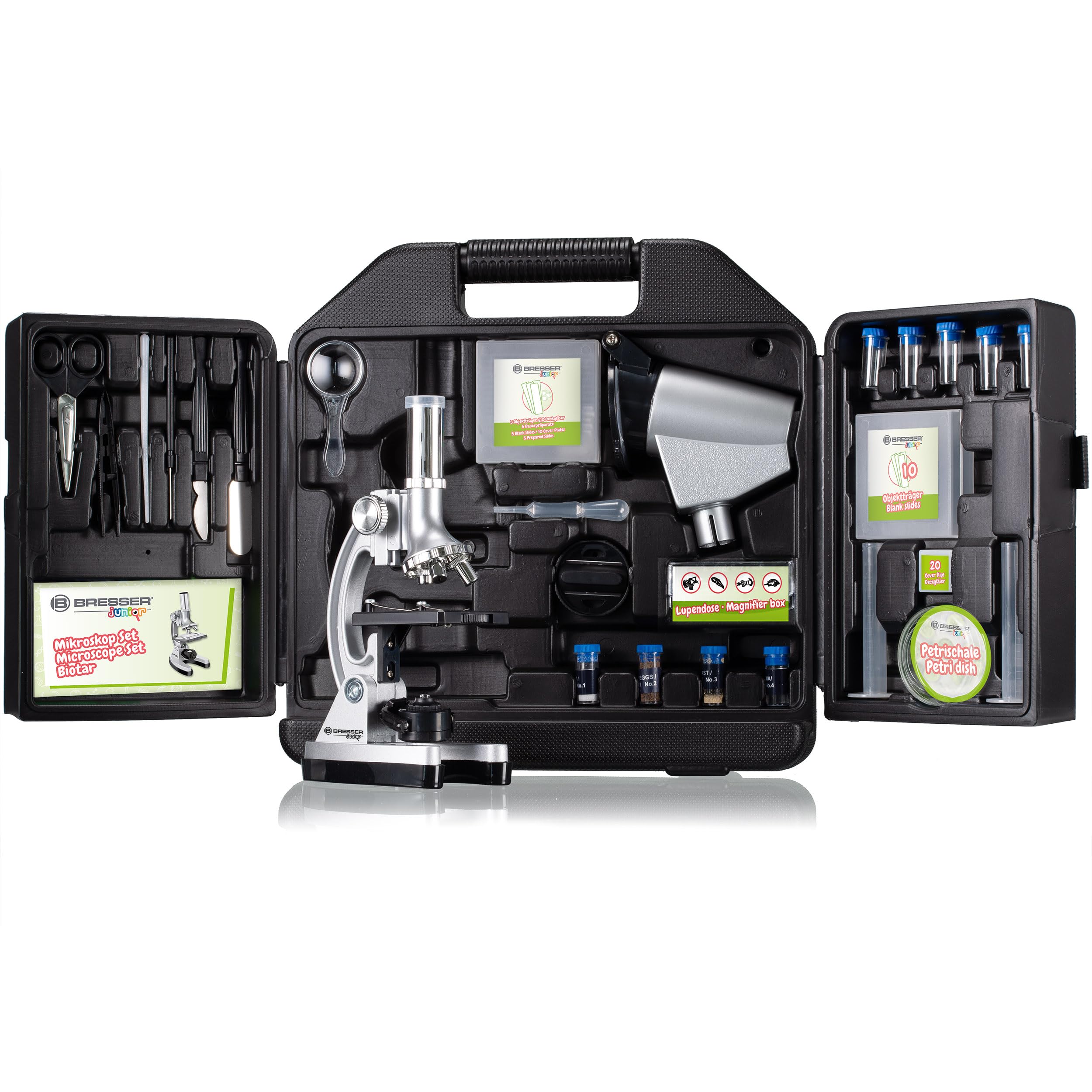 bresser-junior-biotar-microscope-50x-1200x-avec-valise-rigide image 2