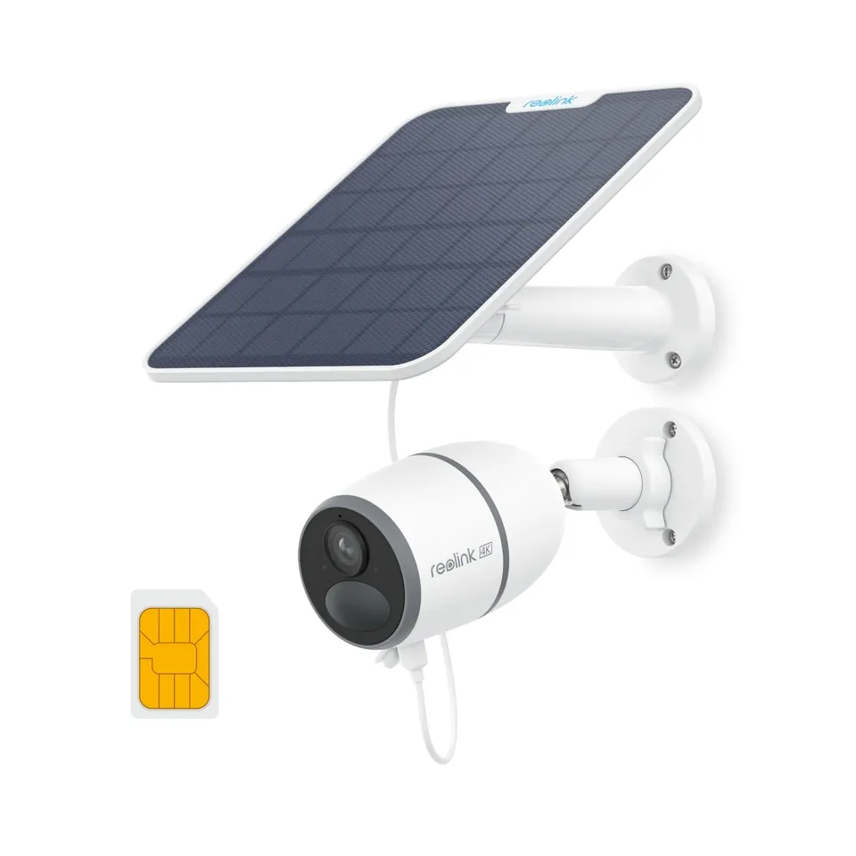 reolink-go-ultra-panneau-solaire-cam-ra-4g-solaire-4k-ext-rieure image 1