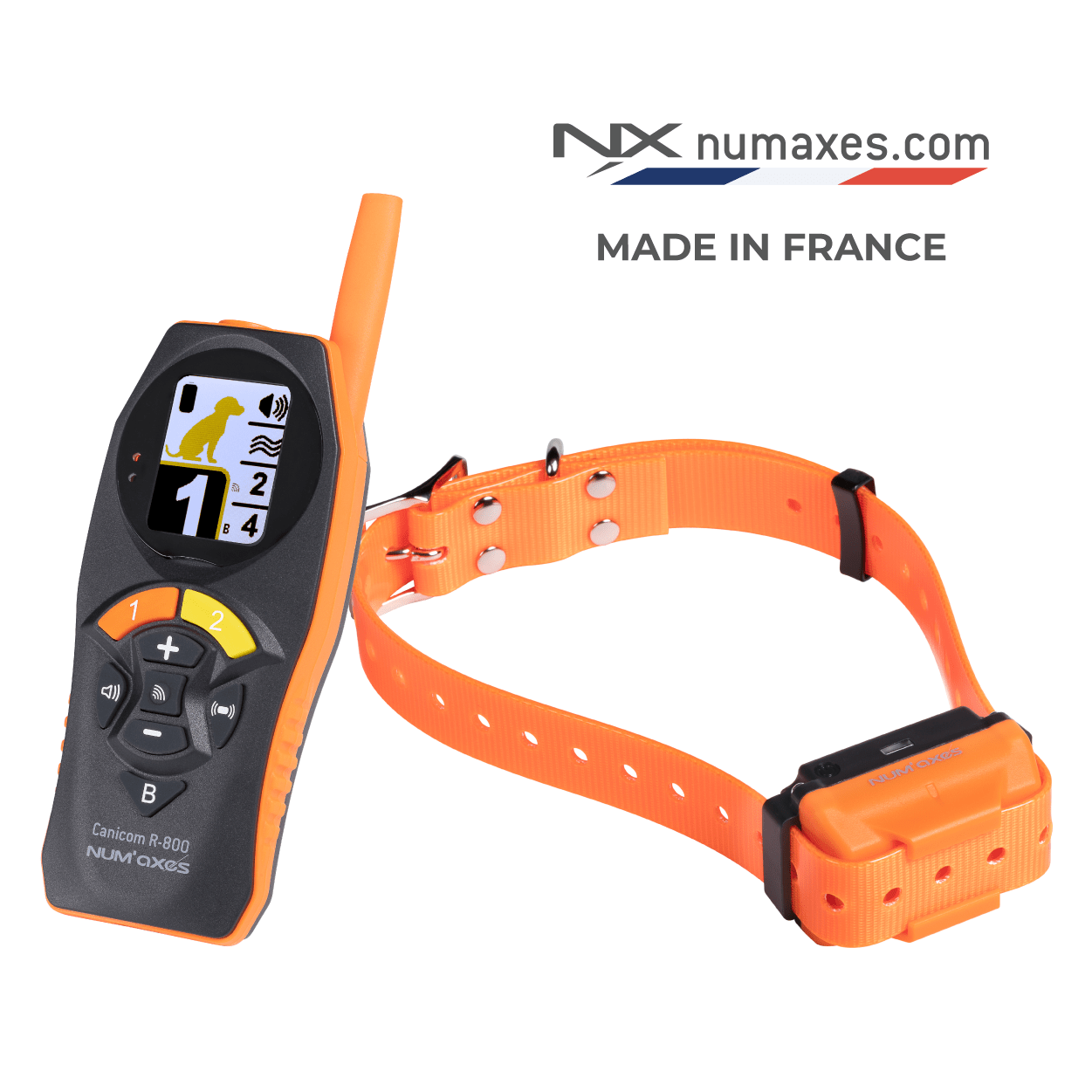 num-axes-canicom-r-800-collier-de-dressage-t-l-command-rechargeable-800-m-1-ou-2 image 1