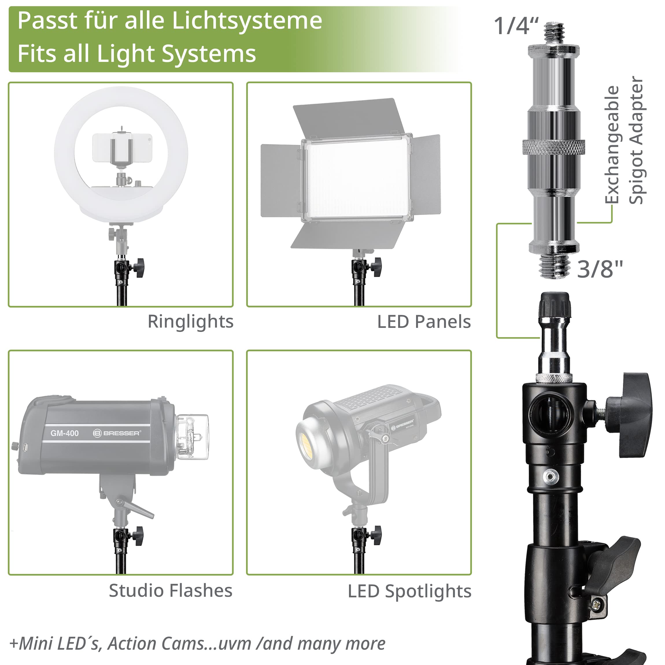 bresser-f001963-br-lampe-1-compact-tp240-pro-tr-pied-220-cm-noir image 2