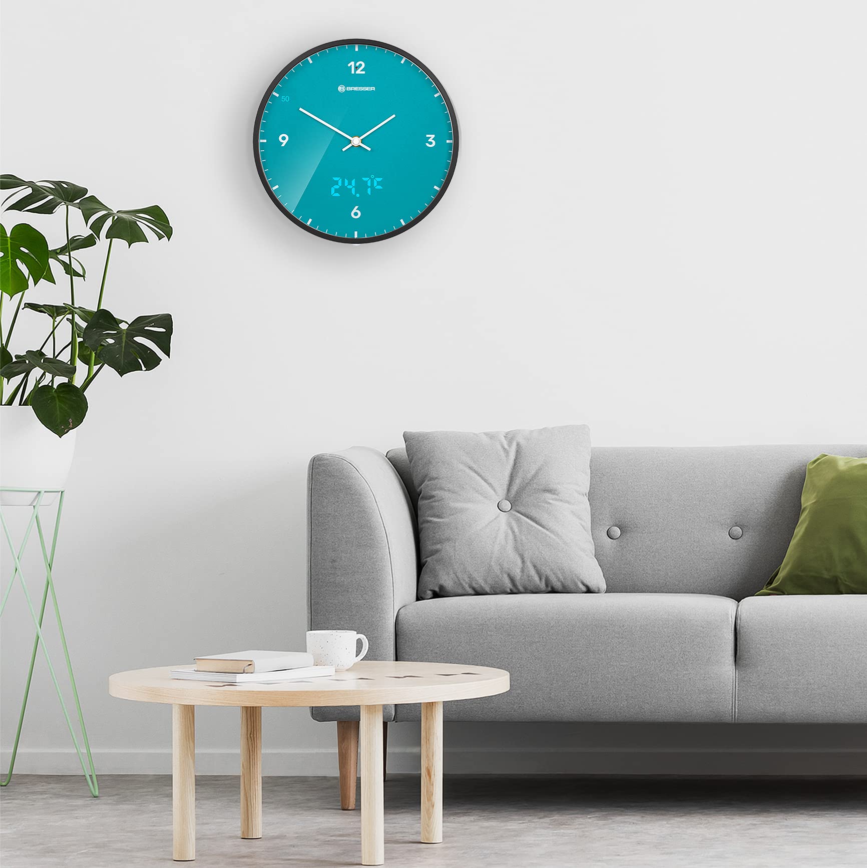 bresser-mytime-ledsec-horloge-murale-radio-pilot-e-24-cm-bleu-ciel image 5