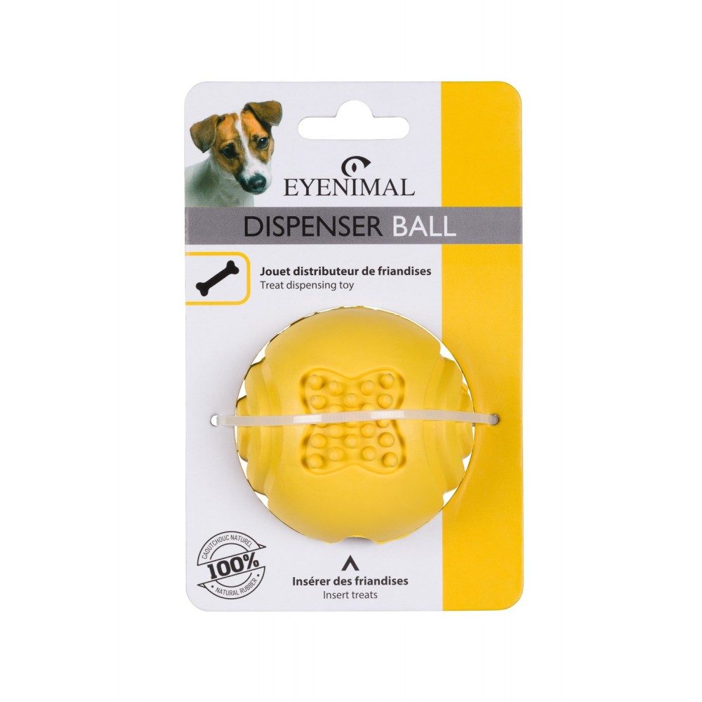 num-axes-dispenser-ball-jouet-distributeur-de-friandises-pour-chien-en-caoutchou image 2