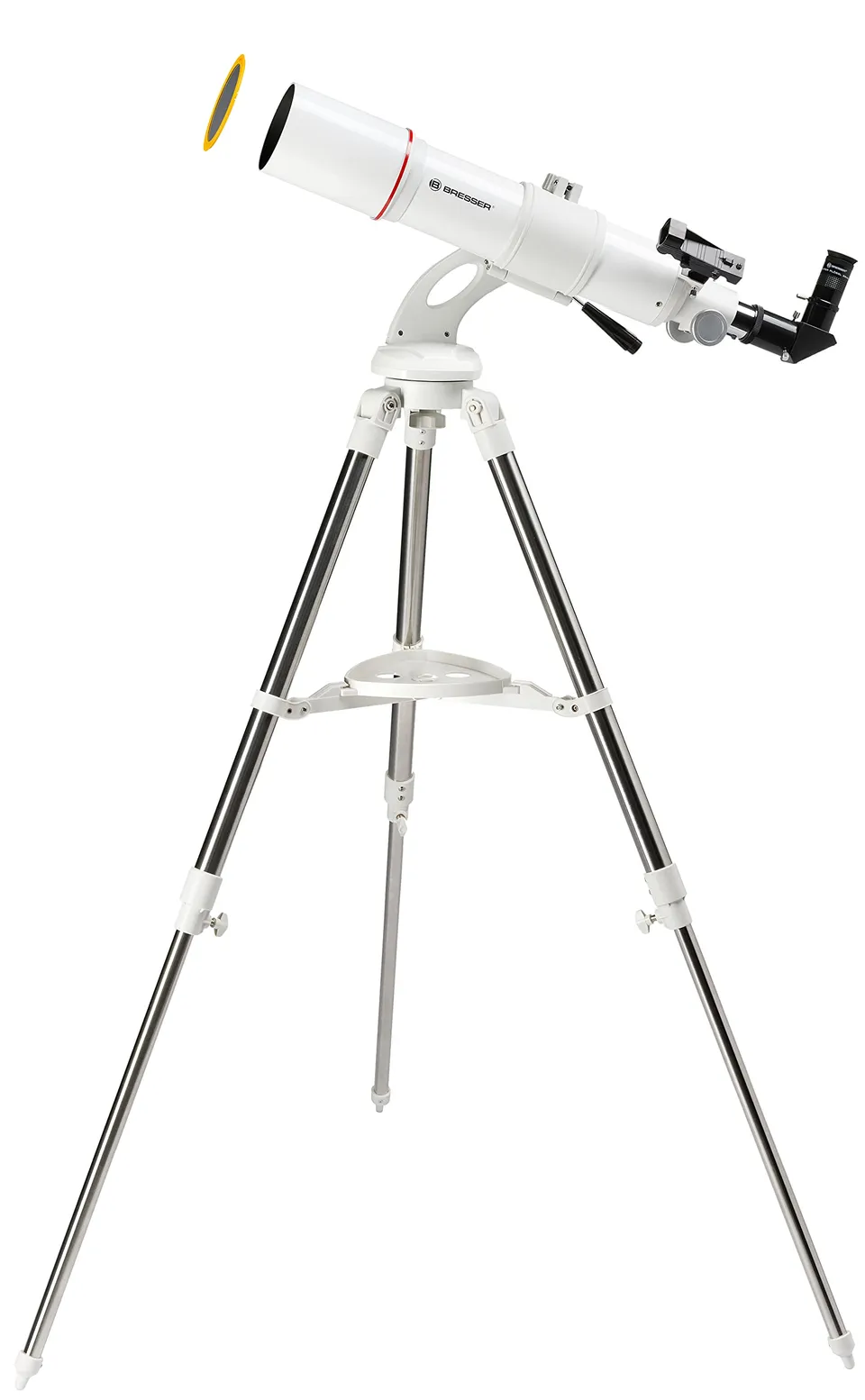bresser-messier-ar-80-640-nano-t-lescope-avec-tr-pied-blanc image 1