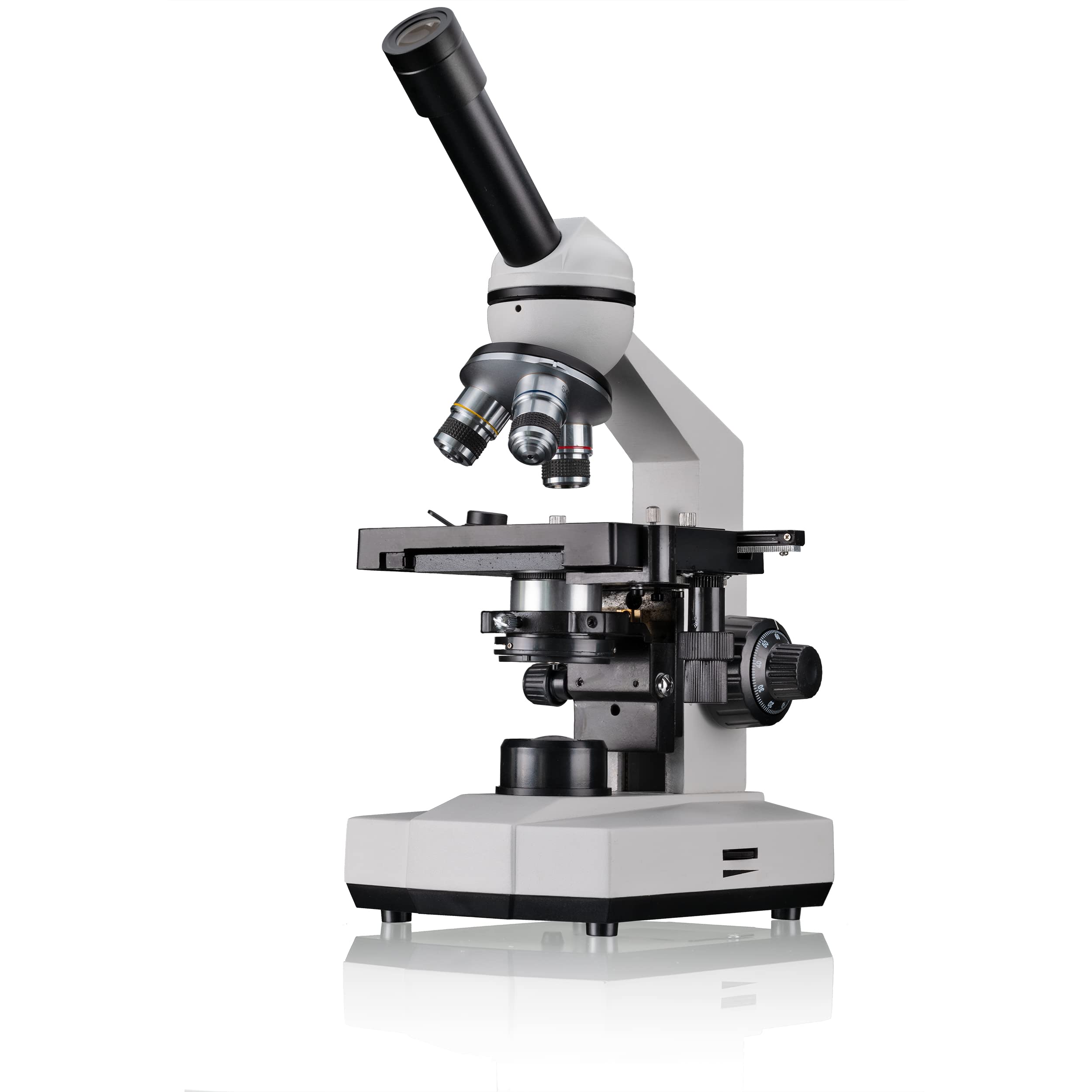 bresser-erudit-basic-mono-microscope-40x-400x-avec-valise-et-adaptateur-smartpho image 2